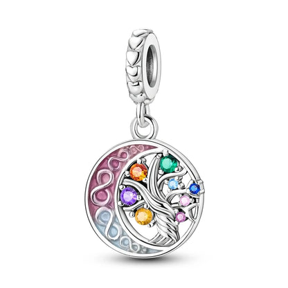 Pink Series Charms 925 Silver Perfume Butterfly Charm Beads Pendent Dangle Fit Original Bangle Charm Bracelet DIY Women Jewelry