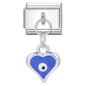 Fashion Devil Eyes Heart Star Flowers Italian Charm Links Stainless Steel Fit 9Mm Bracelet Jewelry DIY Making Gifts Wholesale