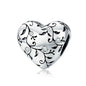 Silver Charm Collection 925 Sterling Silver Dazzling CZ Beads Fit Bracelets & Bangles Jewelry
