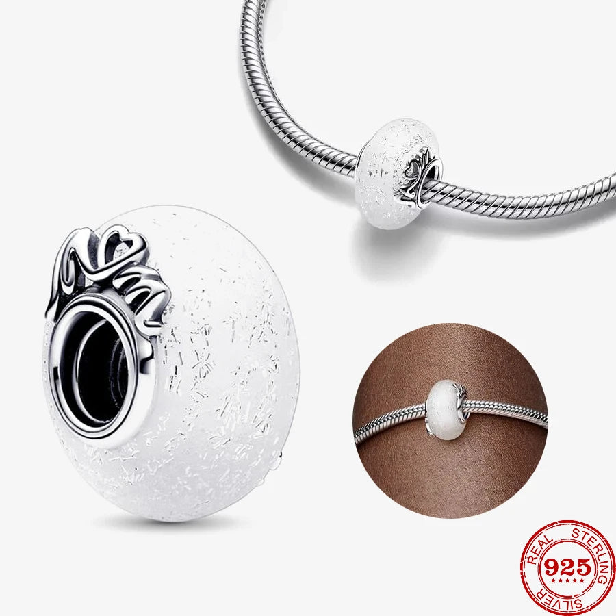 Infinity Love Mother Daughter Mum Heart Charms for Original 925 Charms Bracelet Silver Charm Bead for Mother'S Day Gift Jewelry