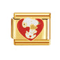 Italian Charm Store Italian Charm Bracelet 9Mm Diy Gold Color for Rich Guy, Ocean and Beach