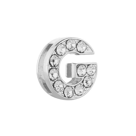 High Quality Silver Plated  Letter - G (Specific for the High Quality Silver Plated Bracelet)