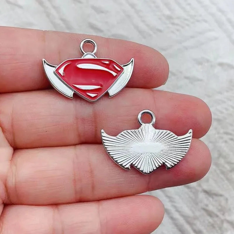 10PCS Cartoon Cartoon Character Charm Jewelry Enamel Necklace Earrings Pendant Diy Necklace Bracelet Charm