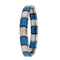 New Women'S Jewelry 9Mm Width Itanlian Elastic Charm Bracelet Fashion Stainless Steel Bangle ST-