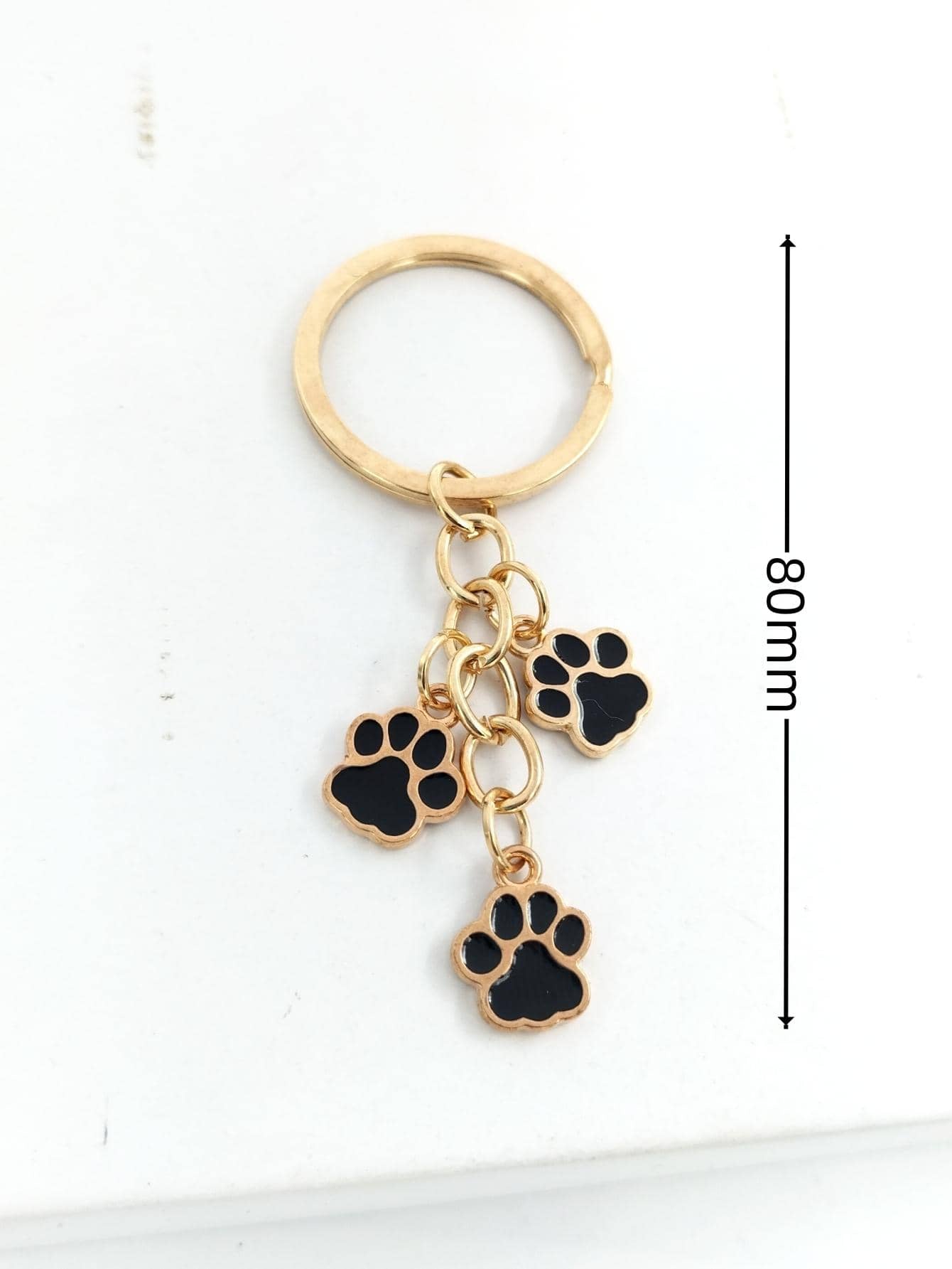 Paw Charm Keychain Car Accessories Bag Charm School