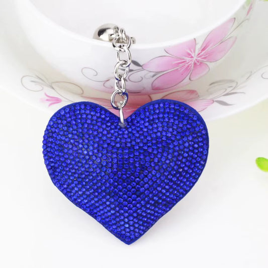 Purse Heart Charm - Silver Royal