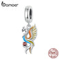 925 Sterling Silver Phoenix Charm