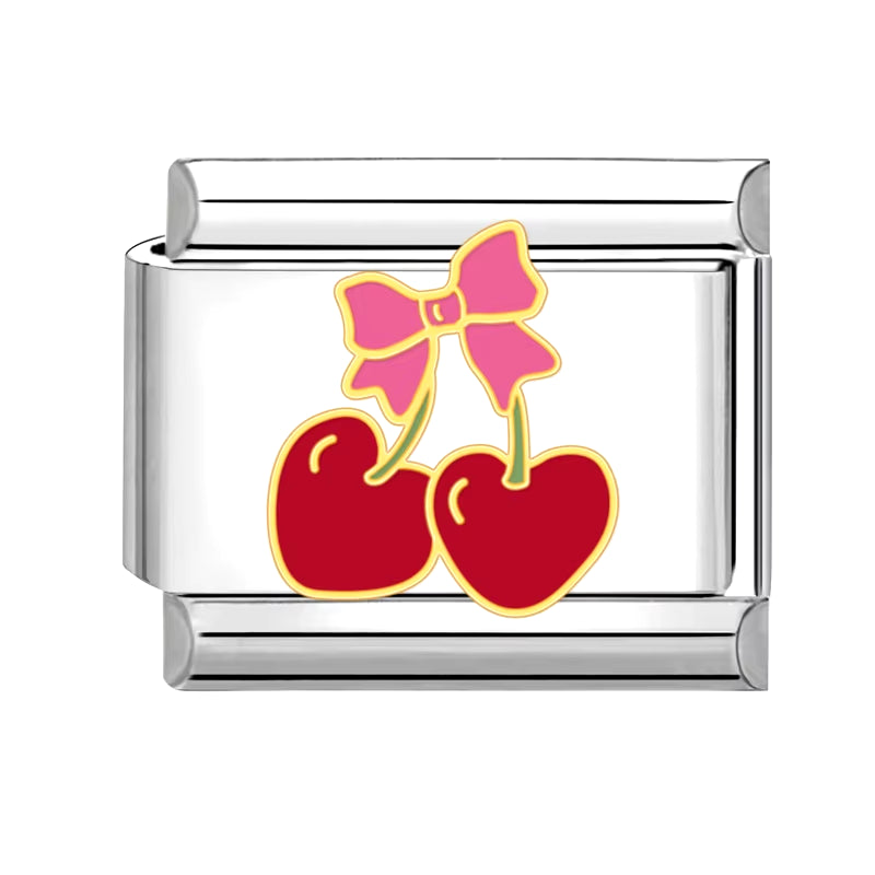 Fashion Devil Eyes Heart Star Flowers Italian Charm Links Stainless Steel Fit 9Mm Bracelet Jewelry DIY Making Gifts Wholesale