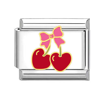 Fashion Devil Eyes Heart Star Flowers Italian Charm Links Stainless Steel Fit 9Mm Bracelet Jewelry DIY Making Gifts Wholesale