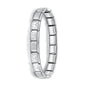 New Women'S Jewelry 9Mm Width Itanlian Elastic Charm Bracelet Fashion Stainless Steel Bangle ST-